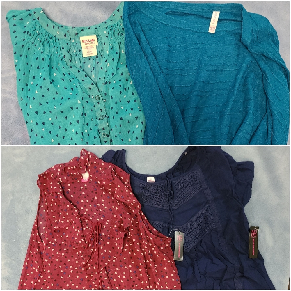 Juniors tops XL